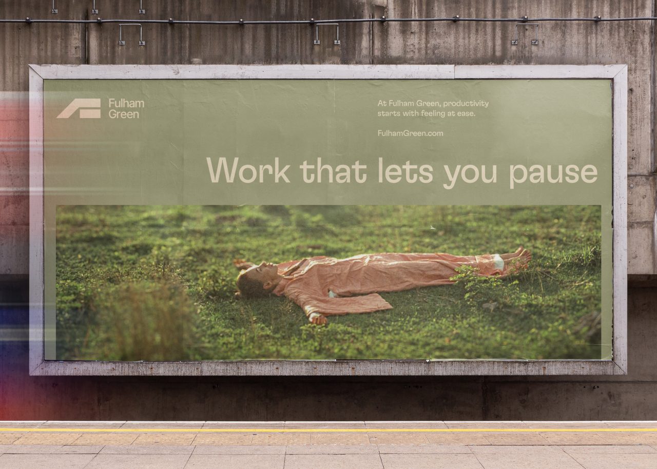 Fulham Green by Simon Ford Graphic Designer in London